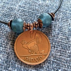 For Roxanne!!!!!!!     Old IRISH penny (Pingin)